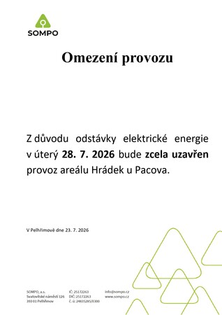 UZÁVĚRA PROVOZU